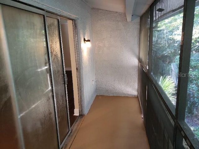 4779 S Texas Ave Unit 4779C, Orlando, FL 32839 - hallway featuring a textured wall