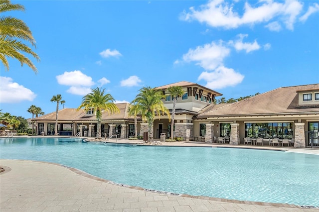 2200 Rapollo Dr, Kissimmee, FL 34741 - pool with a patio
