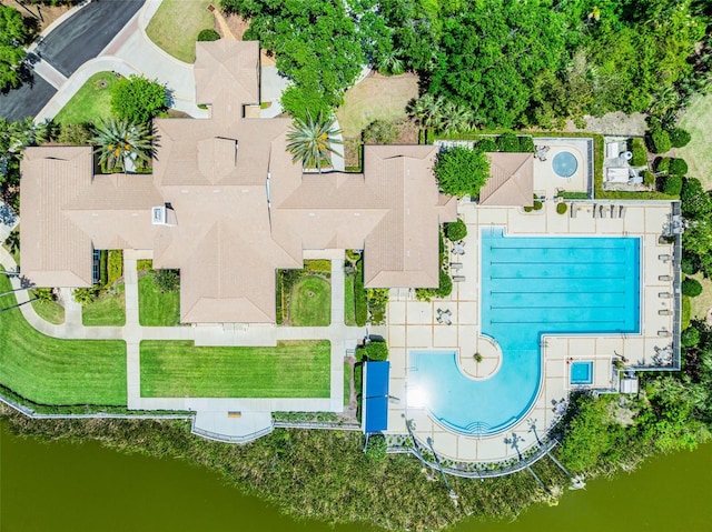 aerial view