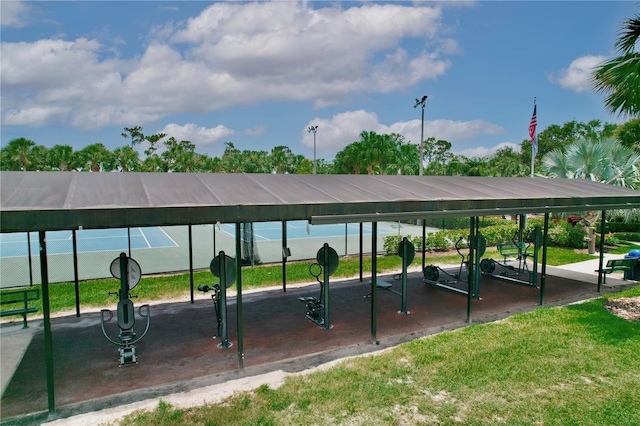 542 Terrace Cove Way, Orlando, FL 32828 - view of covered parking lot