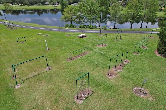 542 Terrace Cove Way, Orlando, FL 32828 - view of community featuring a water view and a yard
