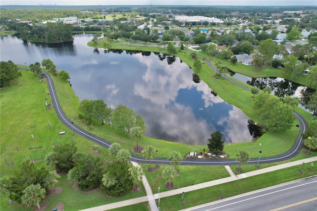 542 Terrace Cove Way, Orlando, FL 32828 - aerial view with a water view