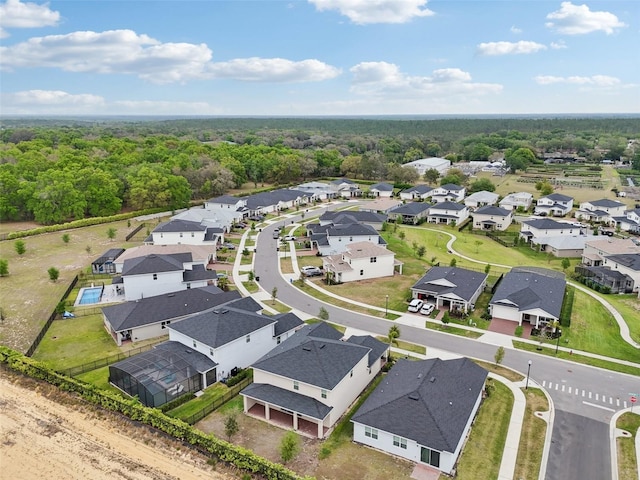 2785 Park Ridge St, Apopka, FL 32712 - aerial view of residential area featuring a forest