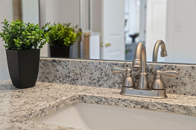 239 S Lake Cortez Dr, Apopka, FL 32703 - bathroom view of a sink and tasteful backsplash
