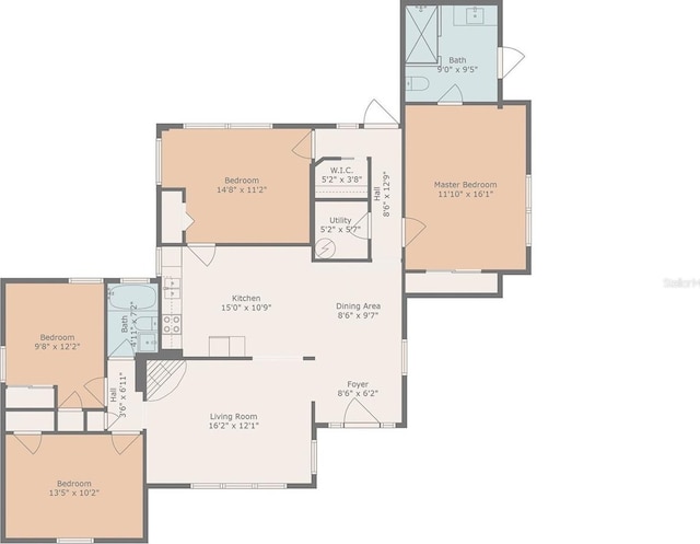 239 S Lake Cortez Dr, Apopka, FL 32703 - room layout