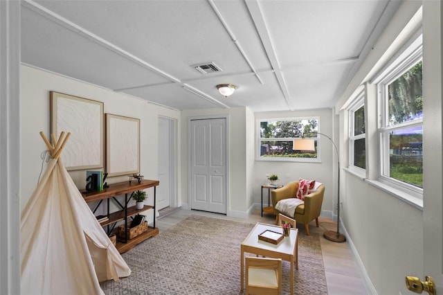 239 S Lake Cortez Dr, Apopka, FL 32703 - living area with wood finished floors and baseboards