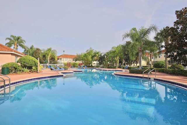 view of pool