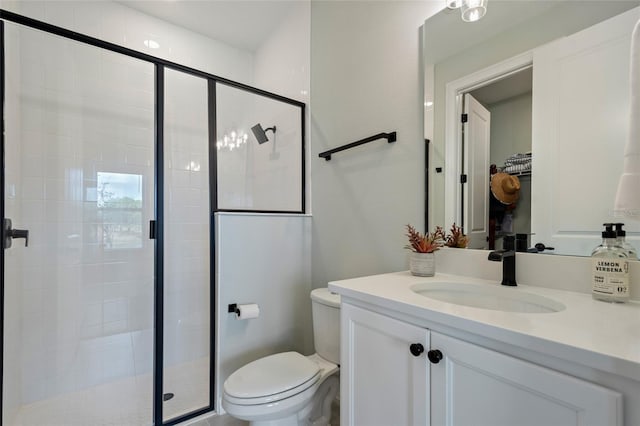 12330 Koshiba Aly, Orlando, FL 32827 - bathroom with toilet, vanity, and a stall shower