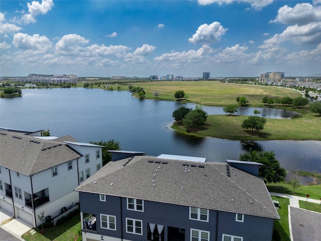 12330 Koshiba Aly, Orlando, FL 32827 - birds eye view of property with a city view and a water view
