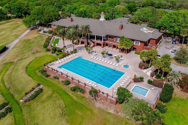 39900 Bayview Dr, Lady Lake, FL 32159 - drone / aerial view