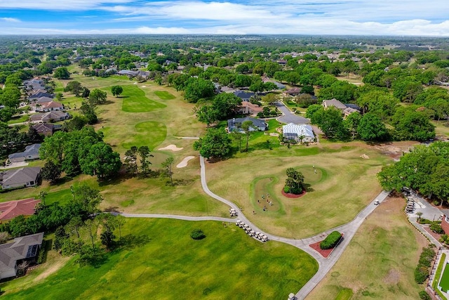 39900 Bayview Dr, Lady Lake, FL 32159 - aerial view with golf course view and a residential view