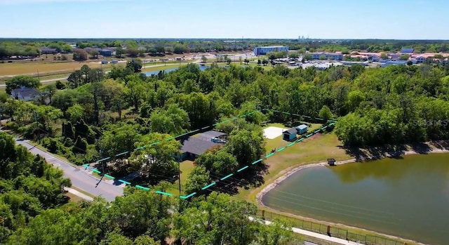 11404 Lokanotosa Trl, Orlando, FL 32817 - drone / aerial view with a water view