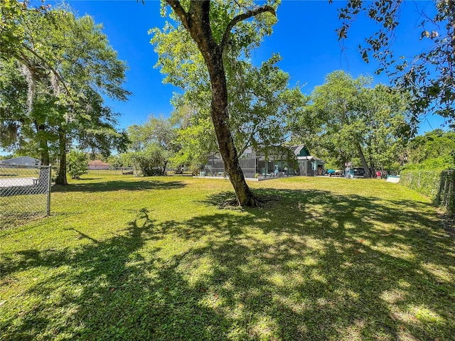 11404 Lokanotosa Trl, Orlando, FL 32817 - view of yard featuring fence