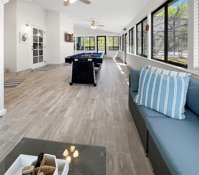 11404 Lokanotosa Trl, Orlando, FL 32817 - sunroom / solarium featuring pool table