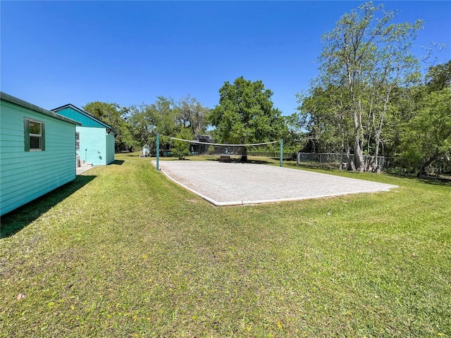 11404 Lokanotosa Trl, Orlando, FL 32817 - view of yard featuring volleyball court