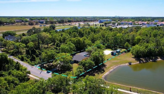 11404 Lokanotosa Trl, Orlando, FL 32817 - drone / aerial view with a water view