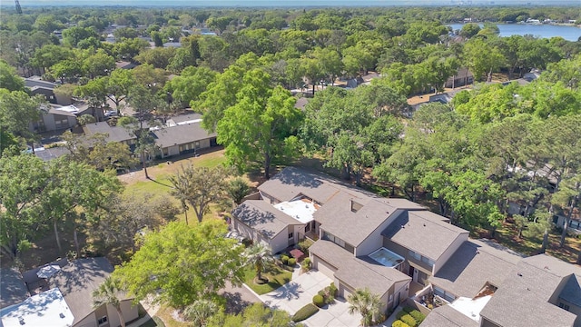 218 Nettlewood Ln, Fern Park, FL 32730 - drone / aerial view with a water view and a residential view