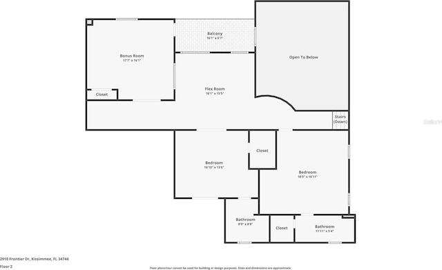 2910 Frontier Dr, Kissimmee, FL 34744 - plan