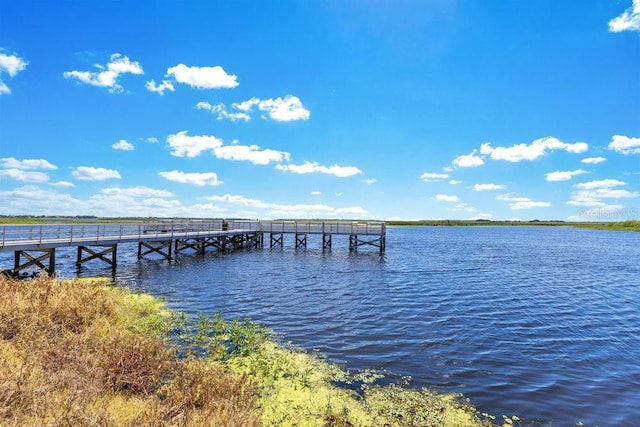 2910 Frontier Dr, Kissimmee, FL 34744 - view of dock with a water view