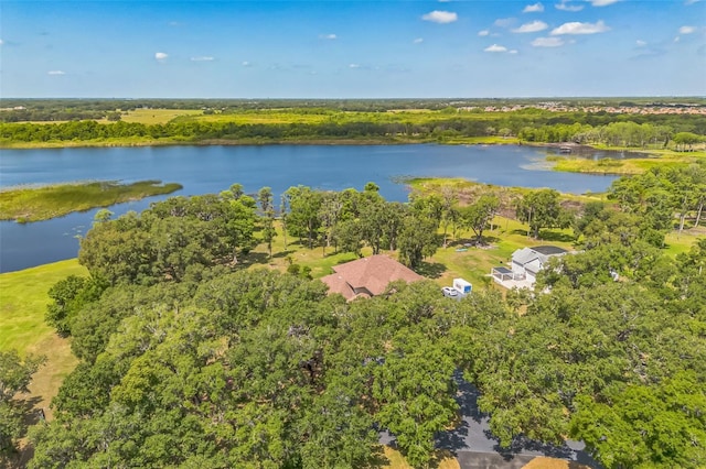 2910 Frontier Dr, Kissimmee, FL 34744 - birds eye view of property featuring a water view