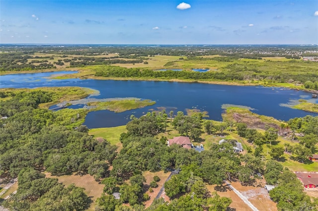 2910 Frontier Dr, Kissimmee, FL 34744 - birds eye view of property with a water view