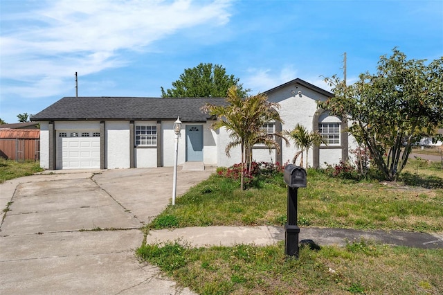 4066 Vanet Ct, Orlando, FL 32822 - single story home with stucco siding, an attached garage, a shingled roof, and concrete driveway