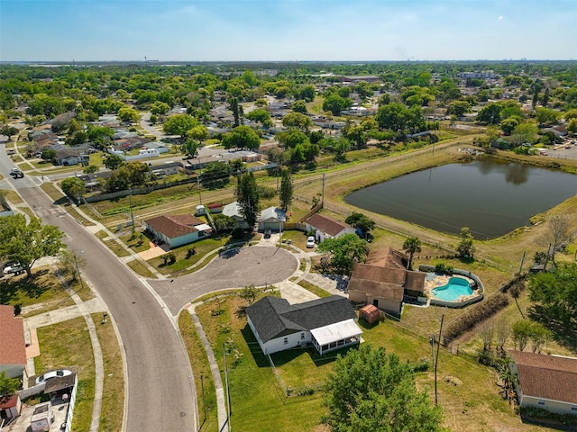4066 Vanet Ct, Orlando, FL 32822 - bird's eye view with a water view