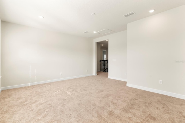 13231 Panama Beach Ct, Orlando, FL 32827 - empty room featuring light colored carpet, baseboards, and recessed lighting