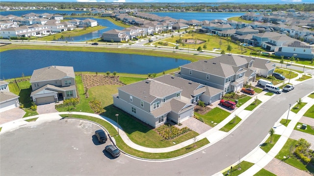 13231 Panama Beach Ct, Orlando, FL 32827 - aerial perspective of suburban area with a nearby body of water