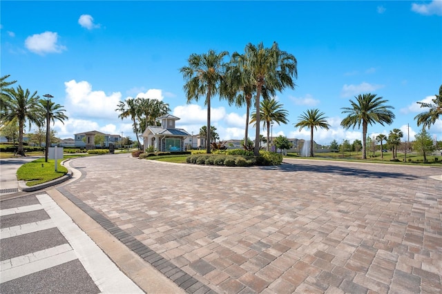 13231 Panama Beach Ct, Orlando, FL 32827 - view of decorative road with curbs