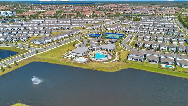 13231 Panama Beach Ct, Orlando, FL 32827 - aerial view of property and surrounding area with a nearby body of water