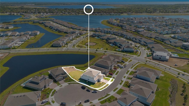 13231 Panama Beach Ct, Orlando, FL 32827 - view of property location with nearby suburban area and a large body of water