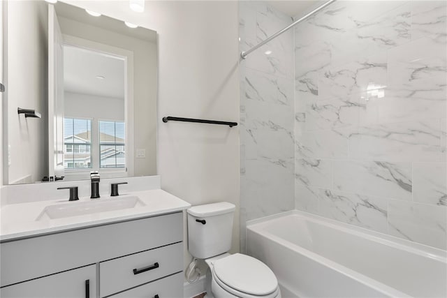13231 Panama Beach Ct, Orlando, FL 32827 - full bath featuring vanity, toilet, and shower / bathtub combination