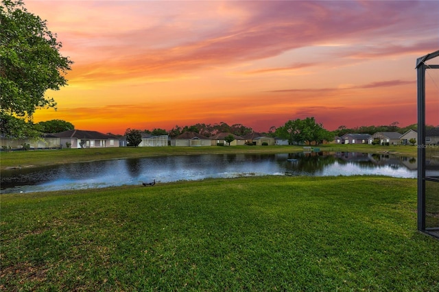 property view of water
