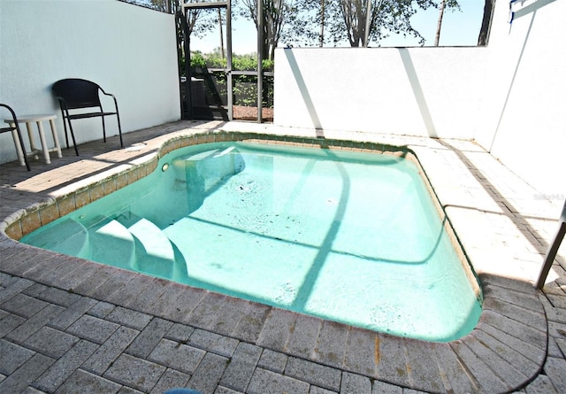 view of pool