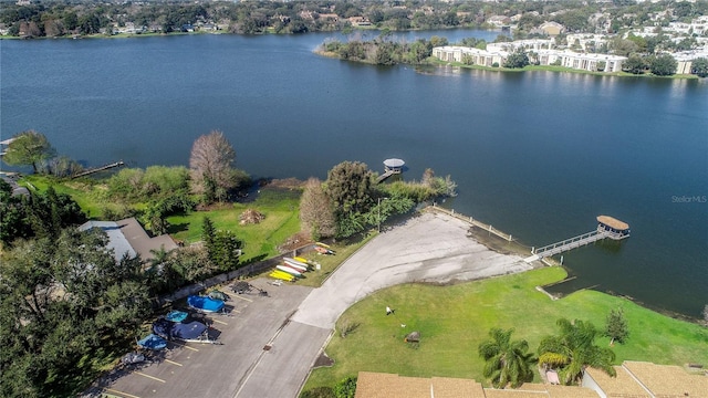 487 Oak Haven Dr Unit 487, Altamonte Springs, FL 32701 - drone / aerial view with a water view