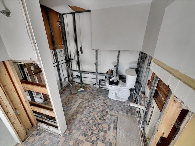 2826 46th St S, Gulfport, FL 33711 - bathroom featuring a fireplace and toilet