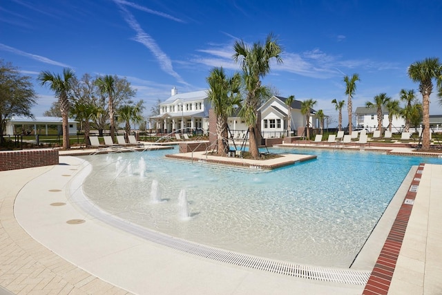 1224 Union Club Dr, Winter Garden, FL 34787 - community pool featuring a patio area