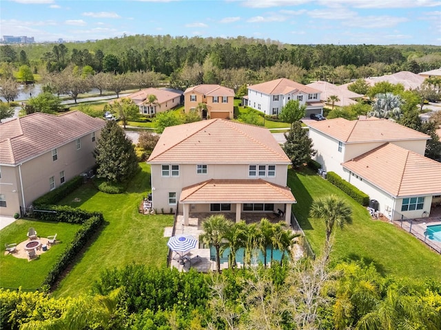 11826 Fiore Dr, Orlando, FL 32827 - aerial view with a residential view