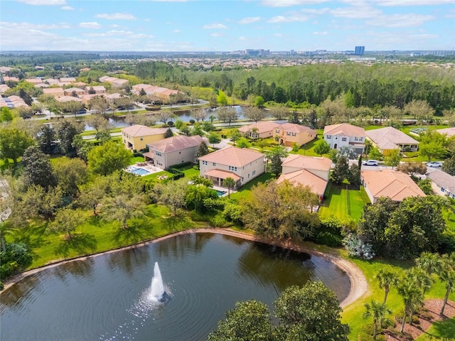 11826 Fiore Dr, Orlando, FL 32827 - aerial view with a residential view and a water view