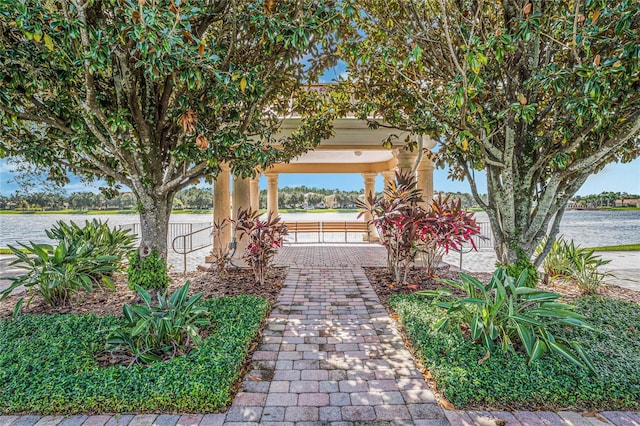 11826 Fiore Dr, Orlando, FL 32827 - surrounding community featuring a water view