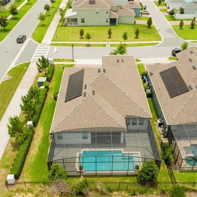 14711 Winter Stay Dr, Winter Garden, FL 34787 - aerial view of residential area featuring a pool area
