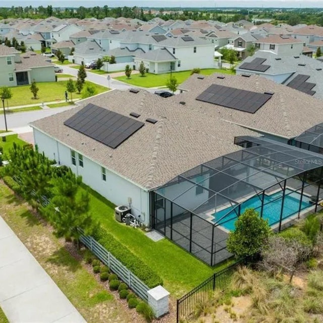 14711 Winter Stay Dr, Winter Garden, FL 34787 - aerial view of residential area with a pool area