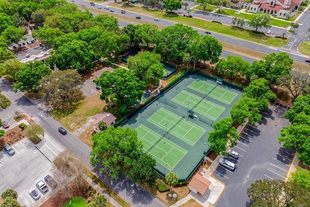 aerial view