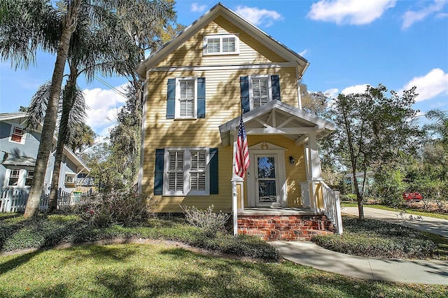 view of front of house