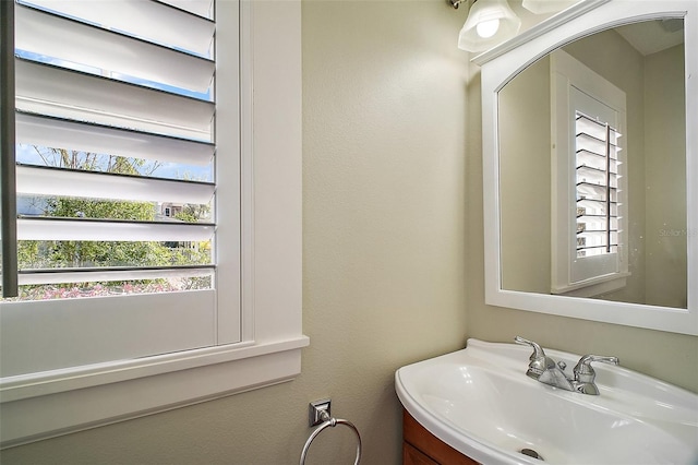bathroom with a sink