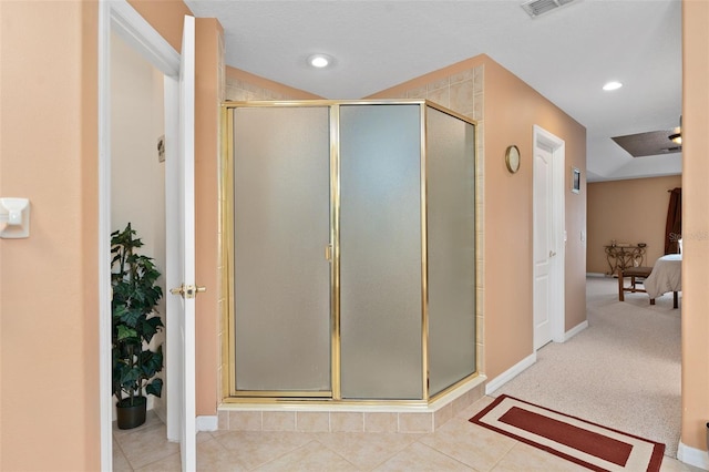 920 Nola Dr, Ocoee, FL 34761 - ensuite bathroom with a stall shower and recessed lighting