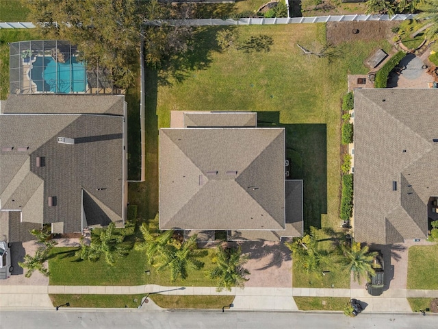 920 Nola Dr, Ocoee, FL 34761 - aerial view of a pool area