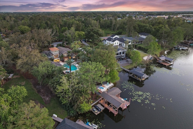 7849 Georgeann St, Winter Park, FL 32792 - view of property location featuring a nearby body of water and a forest