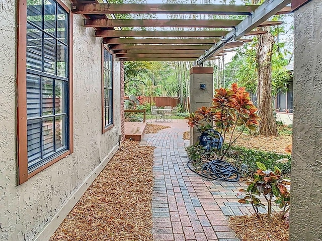 410 Sandspur Rd N, Maitland, FL 32751 - view of patio / terrace with a pergola